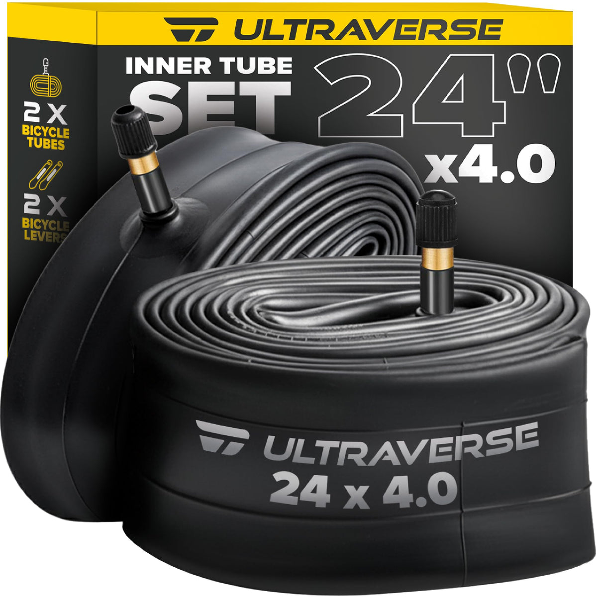 Ultraverse Fat Bike Inner Tubes - 24x4.0