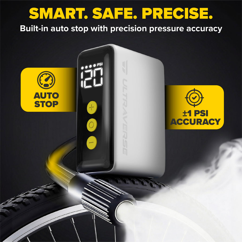 Ultraverse Mini Electric Bike Pump product detail