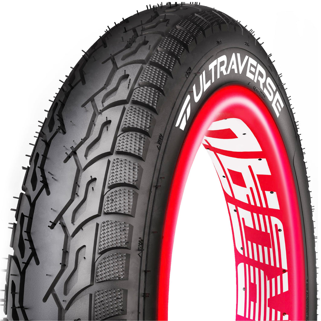 Ultraverse Road Dominator Fat Bike Tire - 26x4.0, 1 Tire